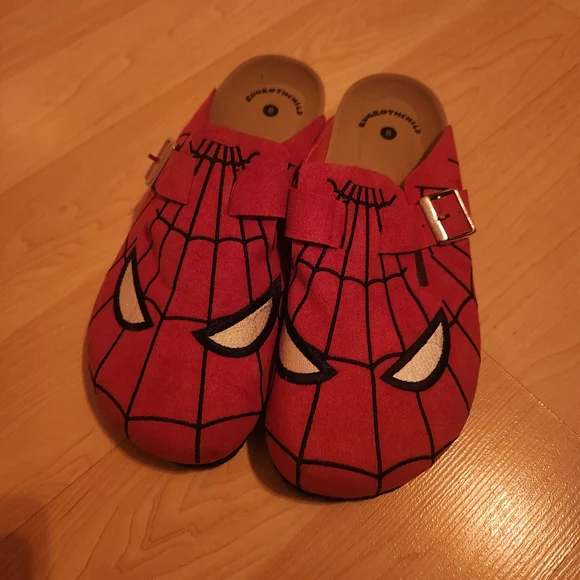 Birkenstock Red Spider Design Loafers - Picture 1 of 4